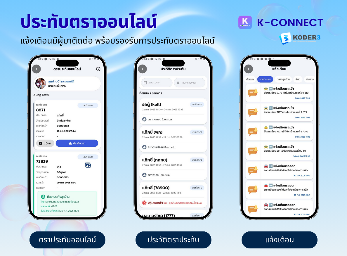 ระบบประทับตราออนไลน์ K-Connect